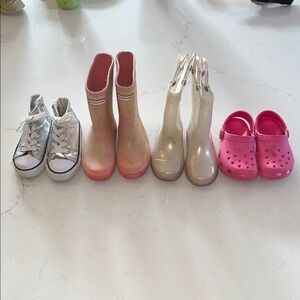 Toddler Girls 8T Shoe and Boot Bundle